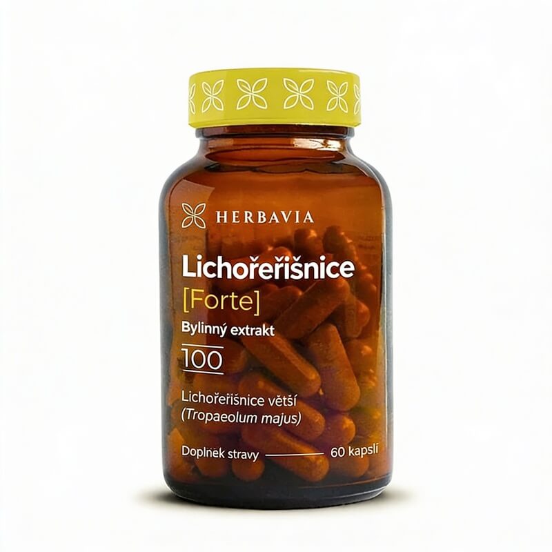 Herbavia Lichořeřišnice FORTE bylinný extrakt 60 kapslí