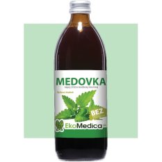 EkoMedica Medovka lekárska nápoj z listov 500 ml EkoMedica Medovka lekárska nápoj z listov 500 ml