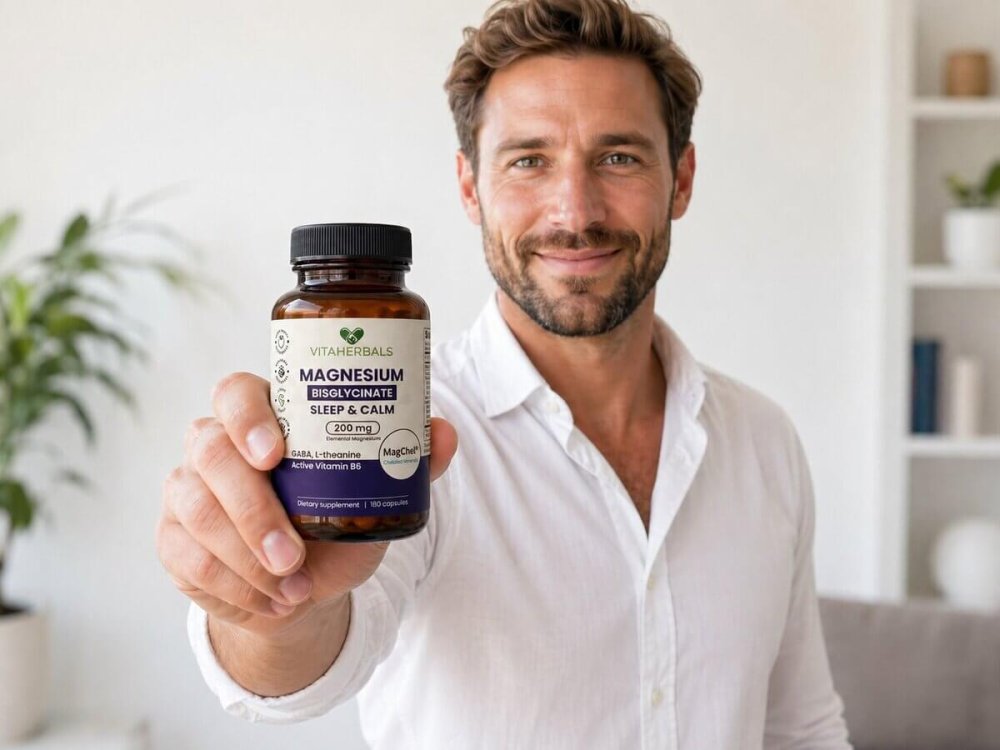 Vitaherbals Magnesium Bisglycinate Sleep & Calm