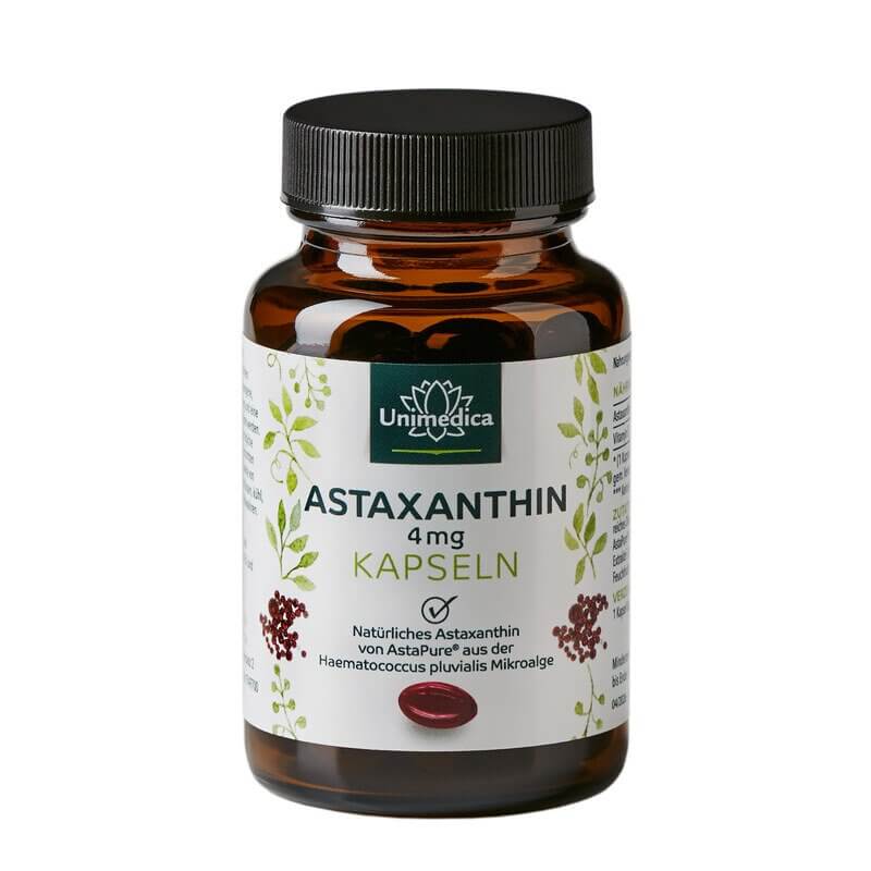 Unimedica Astaxanthin AstaPure® 4 mg, 60 mekih kapsula