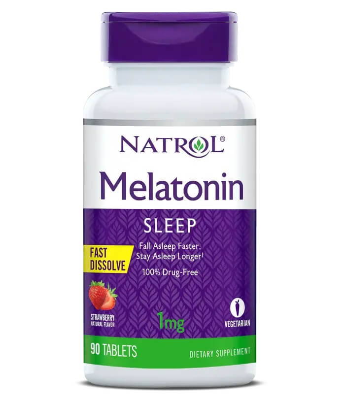 Čtvrtý nejlepší melatonin: Natrol 1 mg
