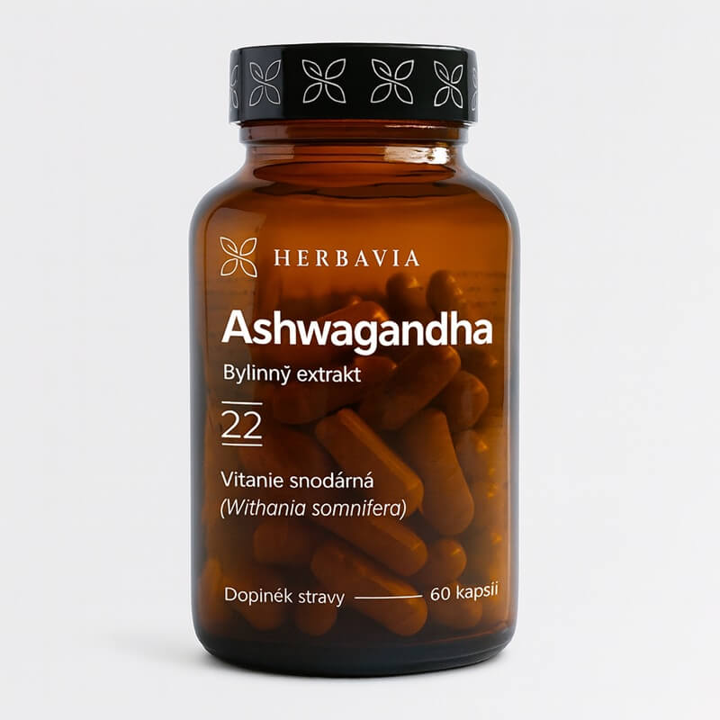 Herbavia Ashwagandha 500 mg, 60 kapsula